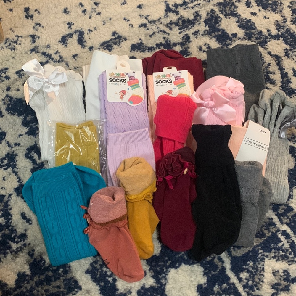 Knee sock bundle - baby/toddler